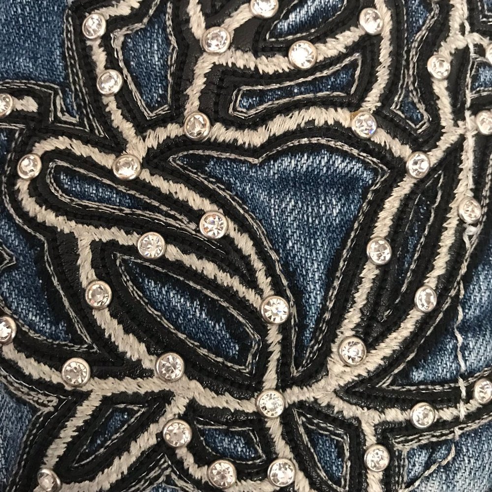 Miss Me Blue Medium Wash Jp60808 Boot Cut Jeans